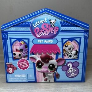 Littlest Pet Shop G7‎ Series 3 PET PAIRS Purple Paw (TREASURE HUNT) NEW SEALED